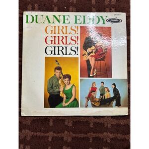 Duane Eddy Girls Girls Girls 1963 Jamie Records‎ LP Vinyl Record JLP 70-3019